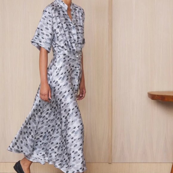 NWOT Officine Generale Luxurious Dress (Italian Silk) - Picture 1 of 12